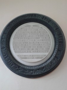 Memorial to Lieutenant R.L. Neill, Holywood co. Down.  Killed at the battle fo the Somme