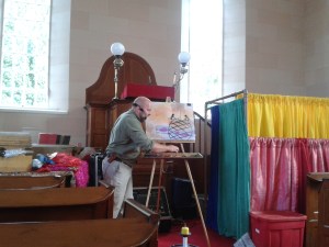 Telling the story through art