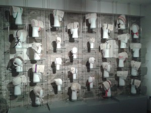 Display of bonnets