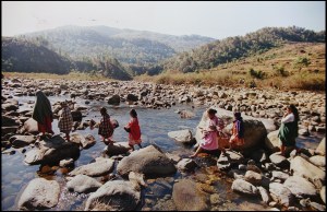 Walking to Sunday School, Khasi Hills (Photo: John Hewerdine)