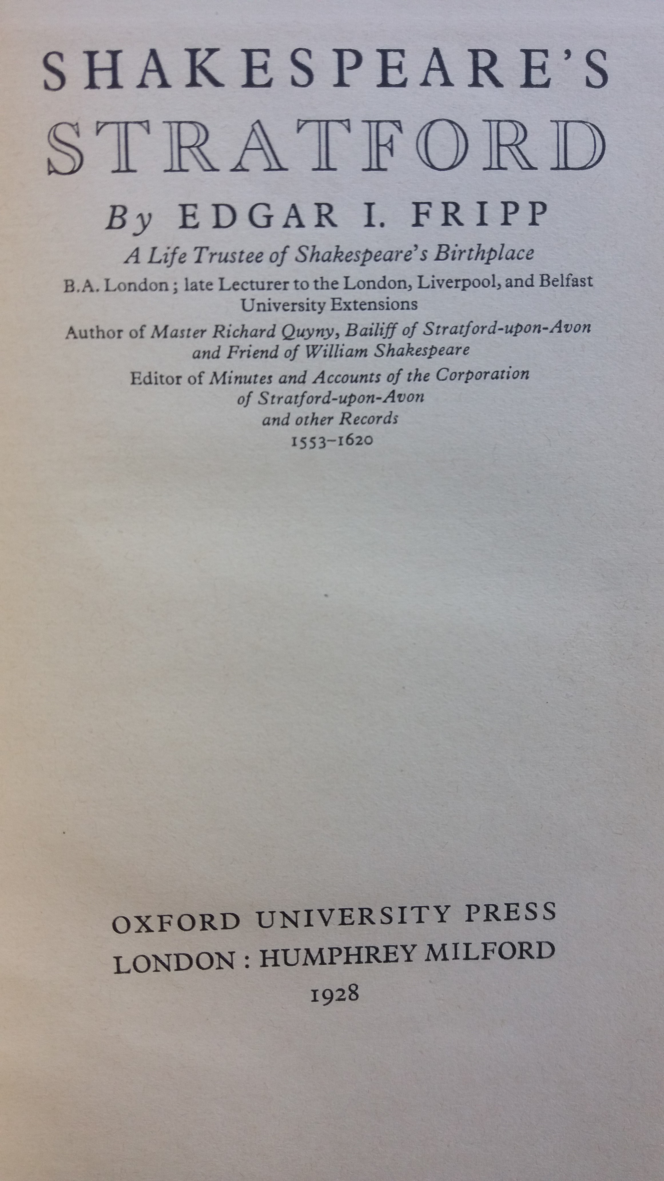 ShakespearesStratford