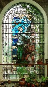 Memorial window in Platt Chapel (Photo: Len Smith)