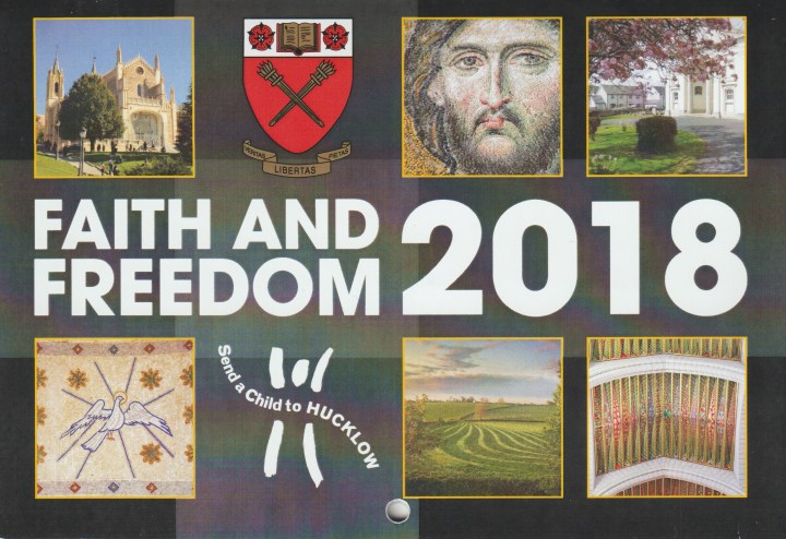 Faith and Freedom Calendar Cover 2018