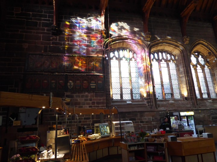 Chester Cathedral refectory counter