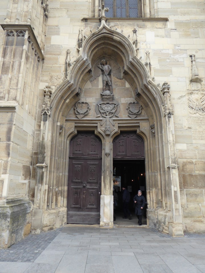 Door to St Michael's Church