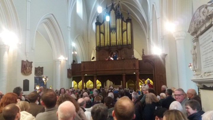 Congregation photographed