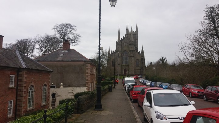 Going up to the Cathedral