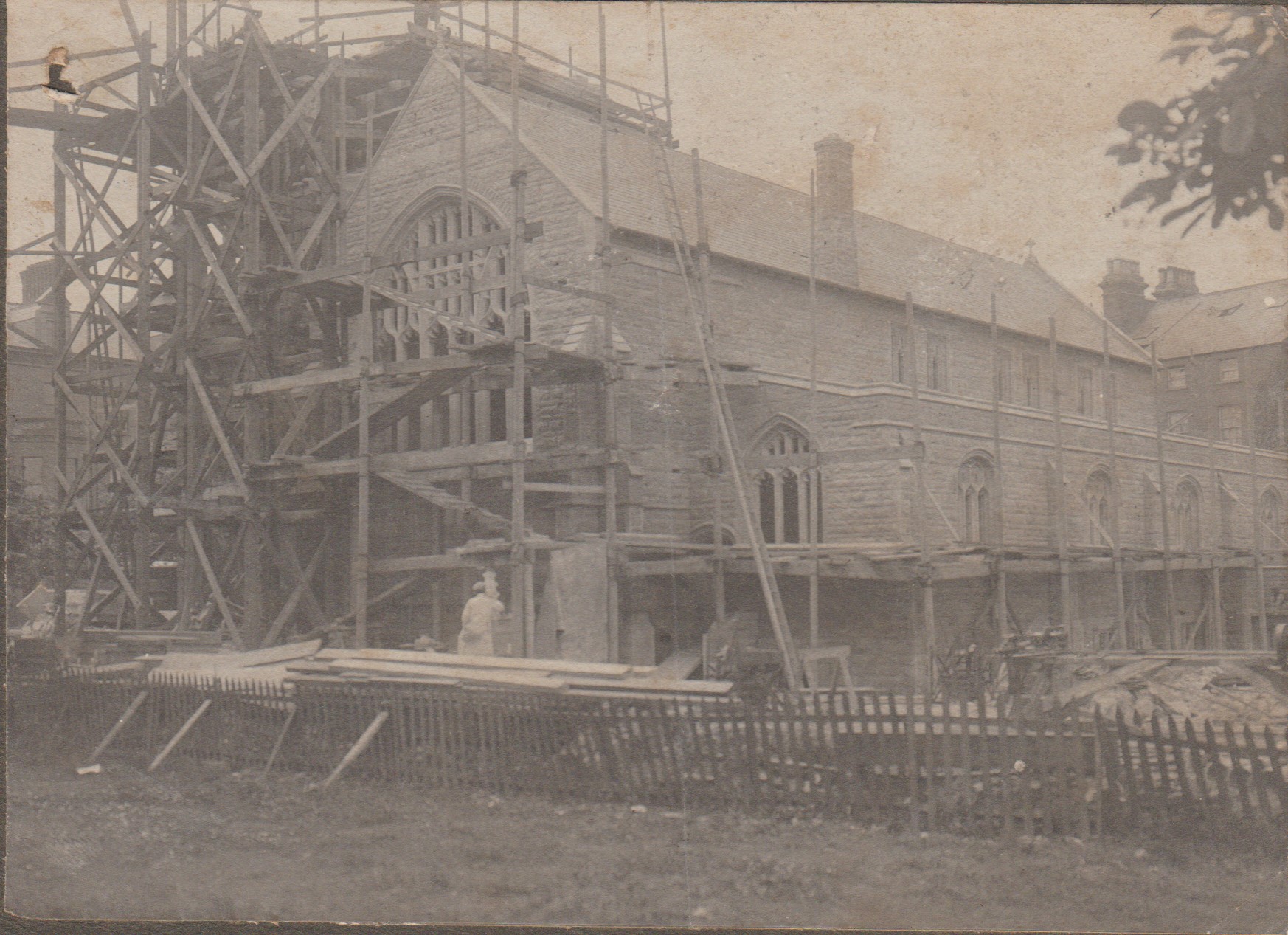 All Souls ext construction 02