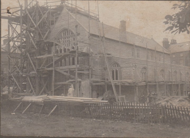 All Souls ext construction 02