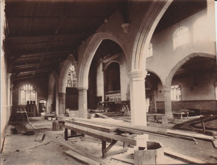 All Souls int construction 01