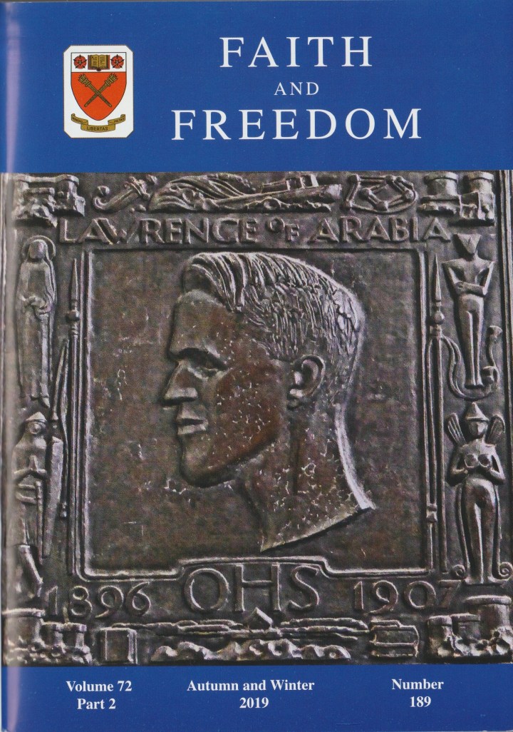 Faith and Freedom Cover 2019